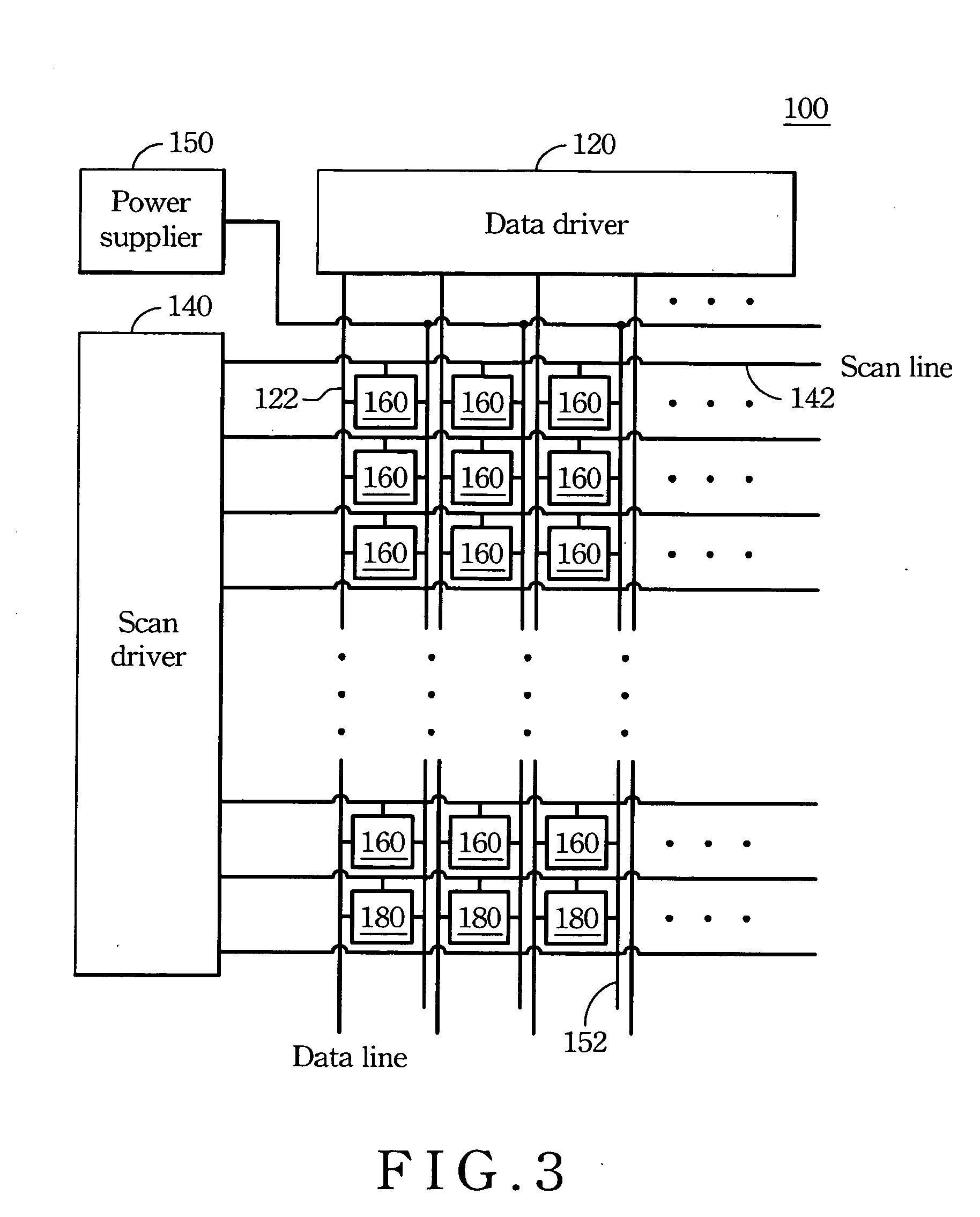 Active matrix organic light emitting diode (AMOLED) display panel and a driving circuit thereof