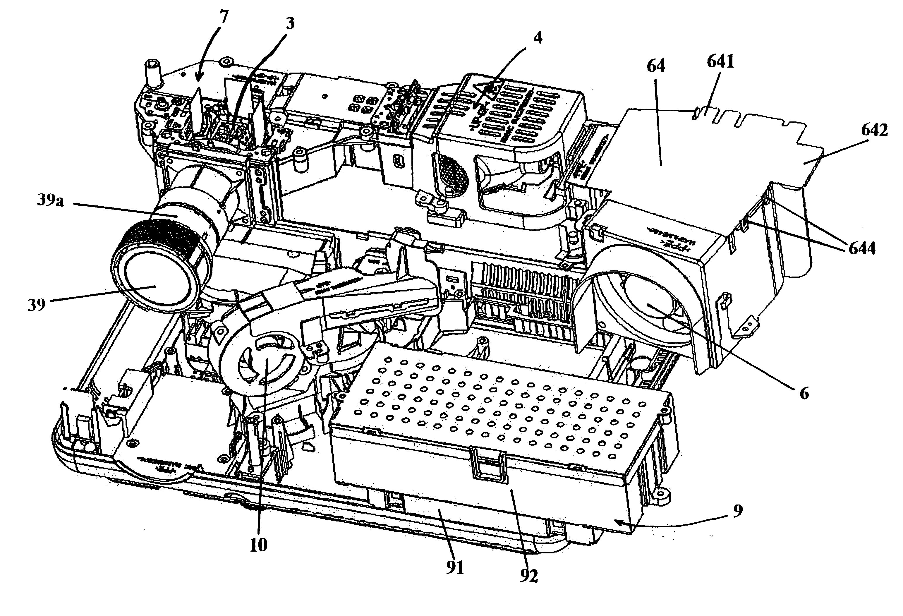 Projector apparatus