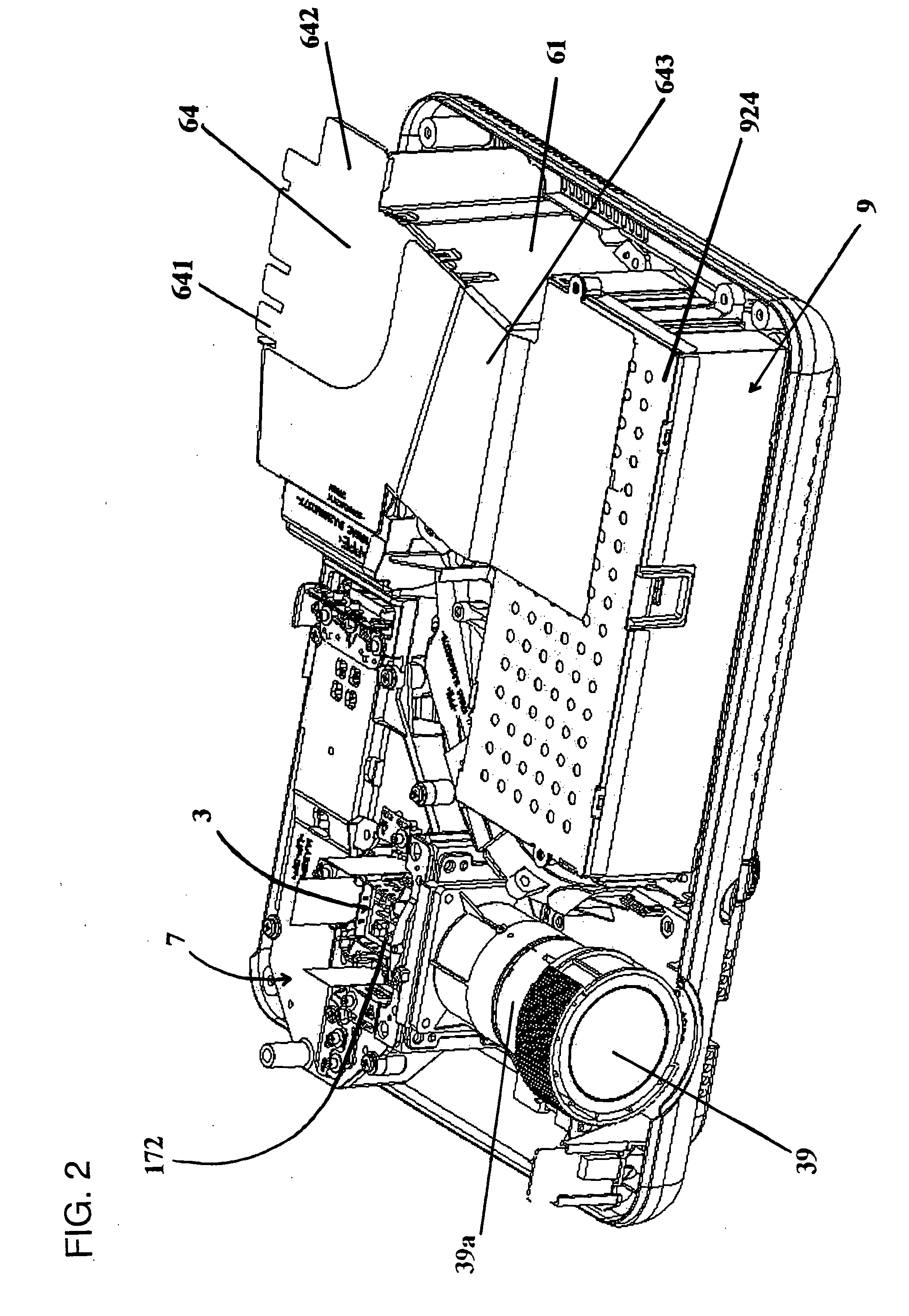 Projector apparatus