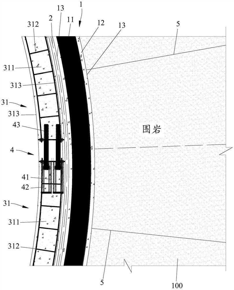 Tunnel Primary Support Structure and Construction Method