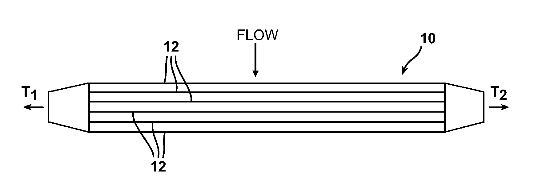 Air filter formed by slit and expanded layers of electrostatically enhanced material