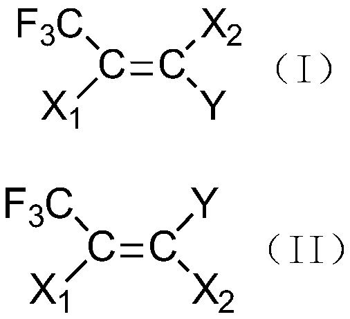 Isomerization process for fluorine-containing olefins