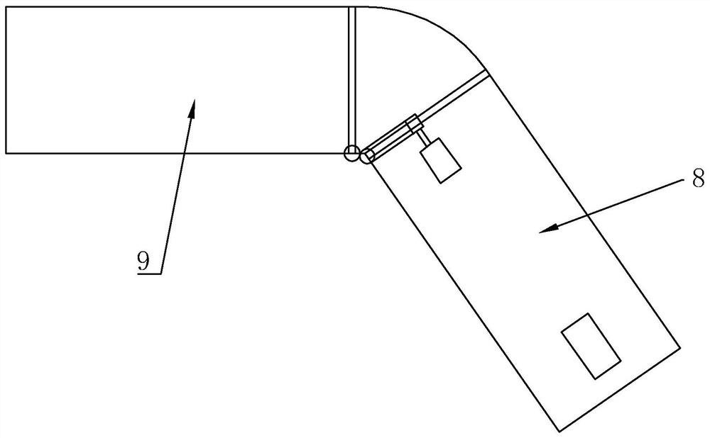 A robot used with a stamping machine