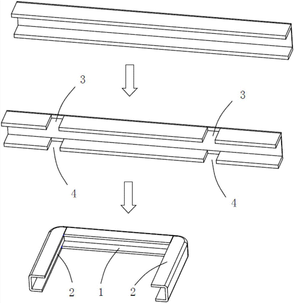 Frame for display equipment and manufacturing method of frame