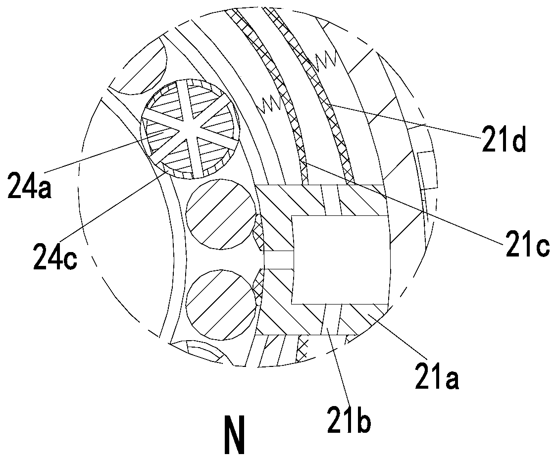 Aluminum alloy automobile hub structure