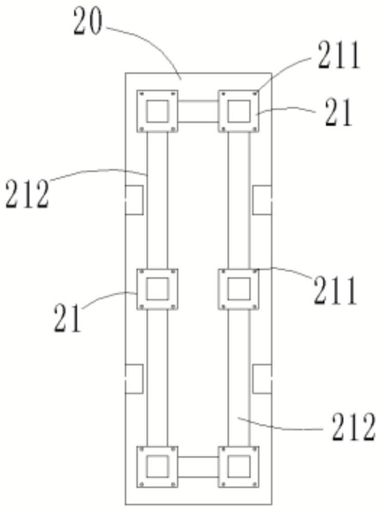 Anti-seismic type node device for prefabricated building wall connection
