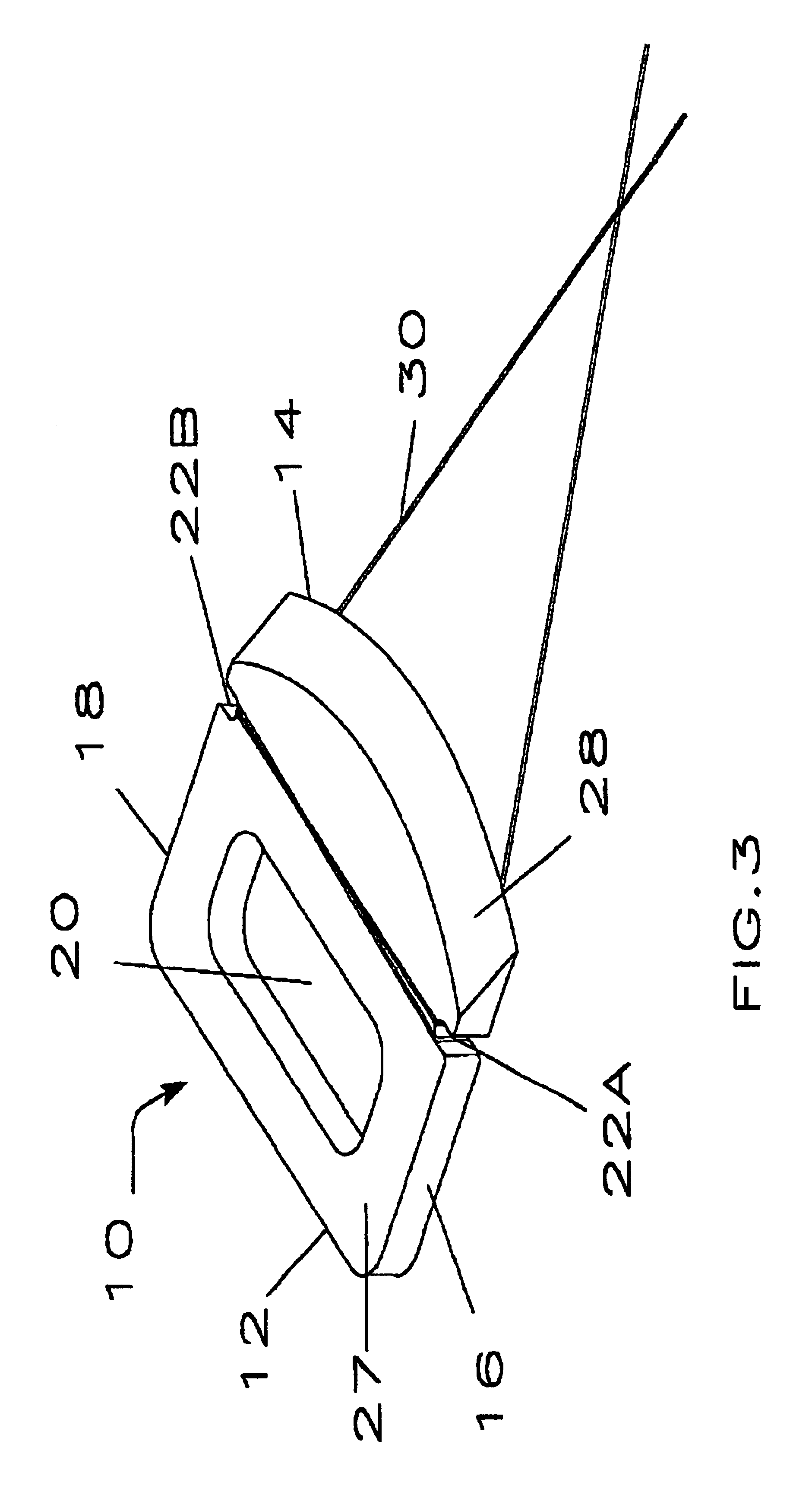 Fishing tool for snagged fishing line