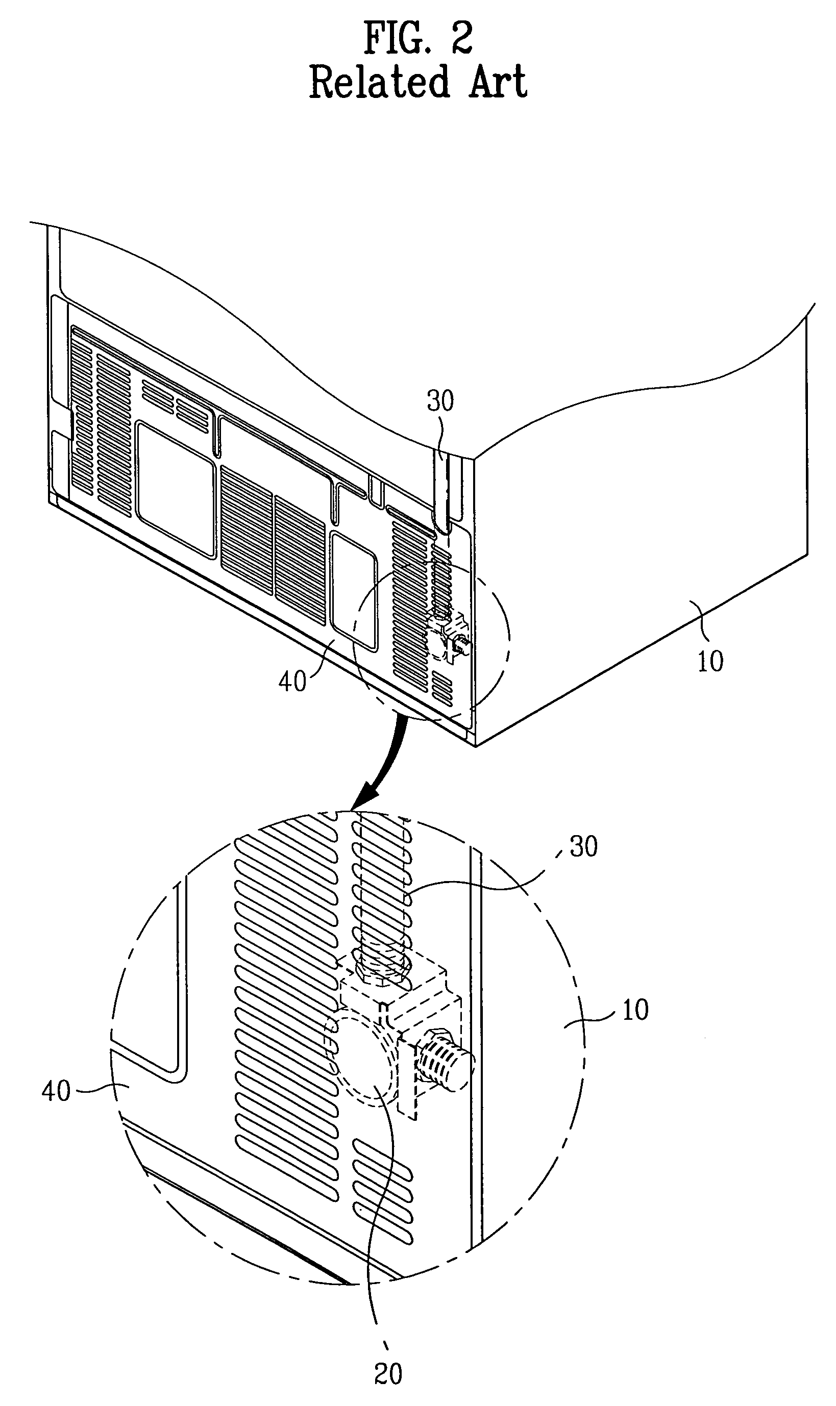 Cover assembly of machinery chamber in refrigerator