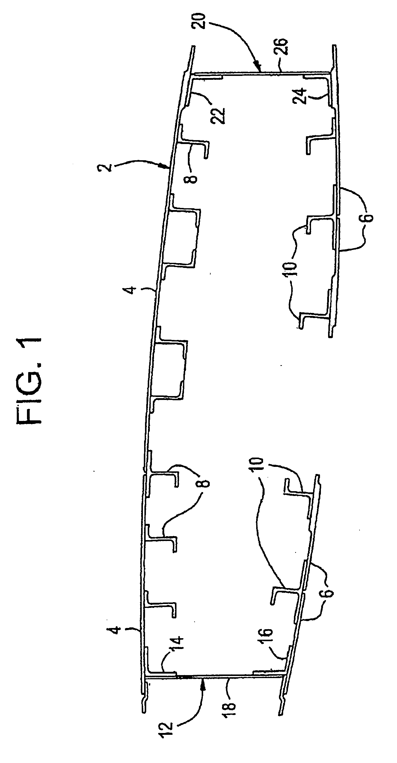 Aluminum alloy products having improved property combinations and method for artificially aging same