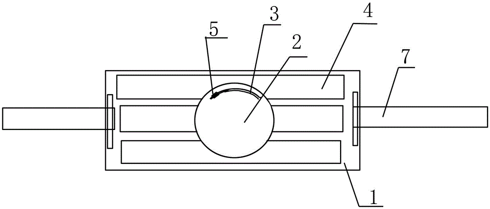 A combined paste bag for placing multiple moxibustion devices