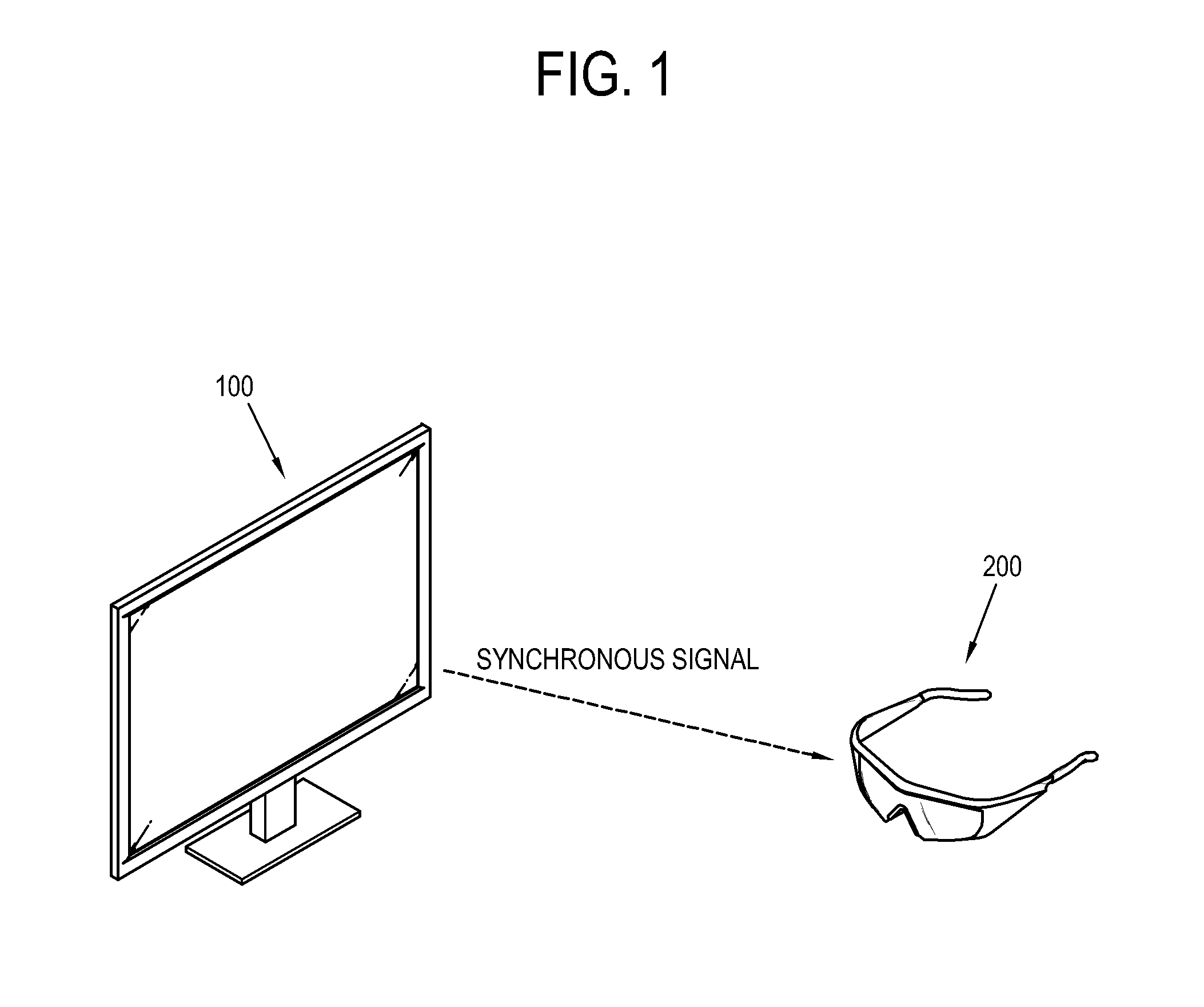 Shutter glasses for stereoscopy, image display system comprising the same and control method thereof