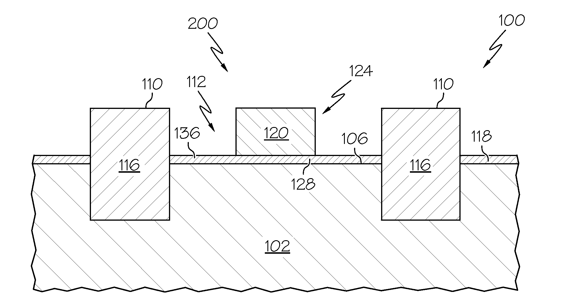 Methods for fabricating a finfet integrated circuit on a bulk silicon substrate