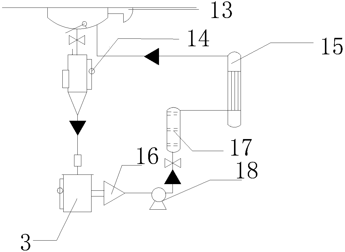 Coal-fired boiler flue gas denitration catalyst separation device