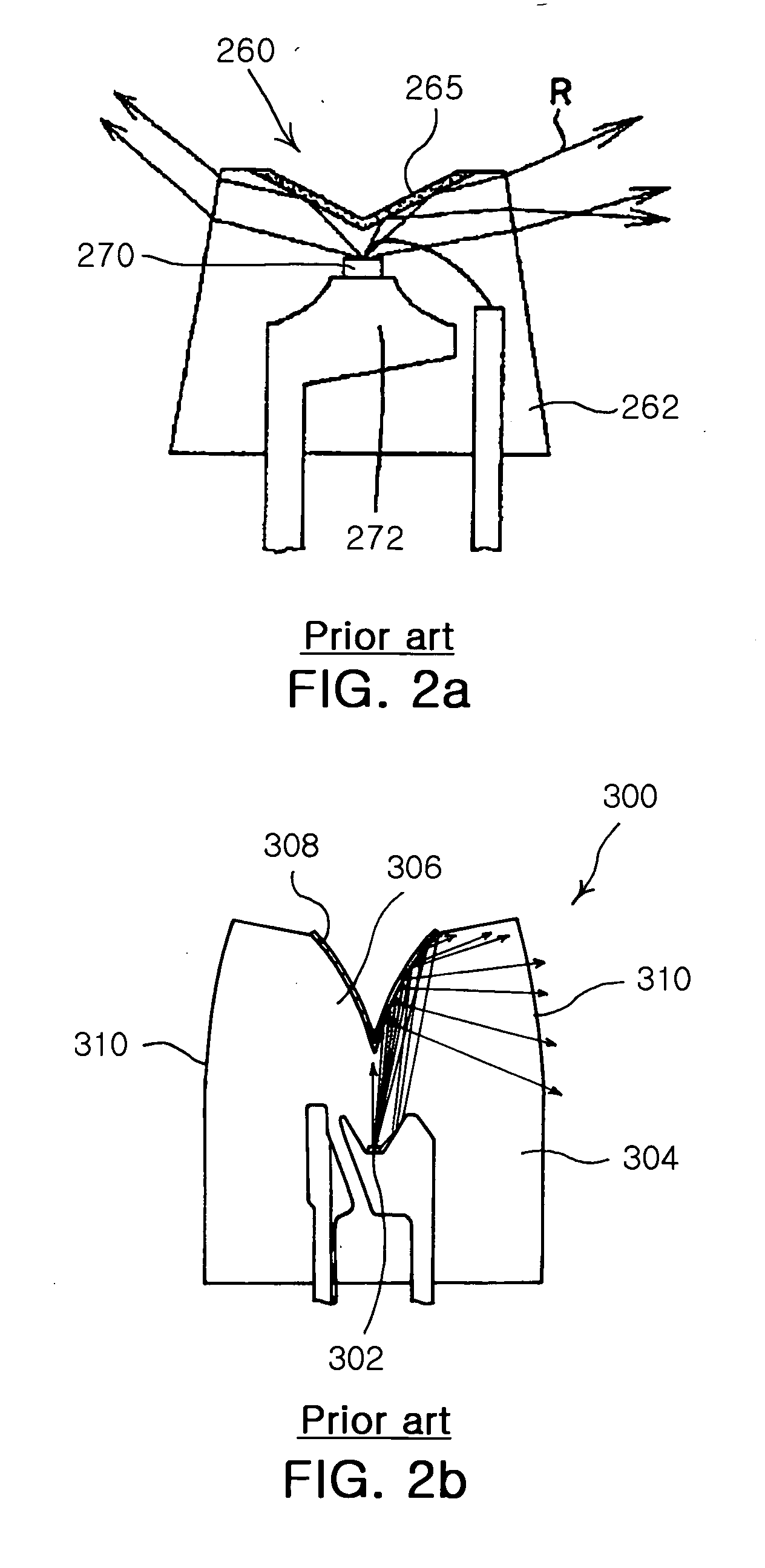 Side-emitting LED package and method of manufacturing the same