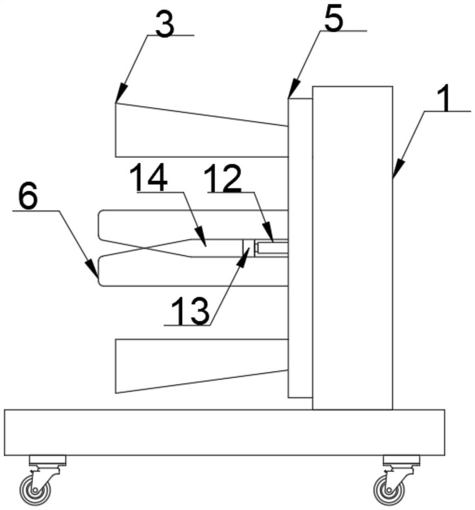 Tool clamp for positioning and pressing inner circle of workpiece