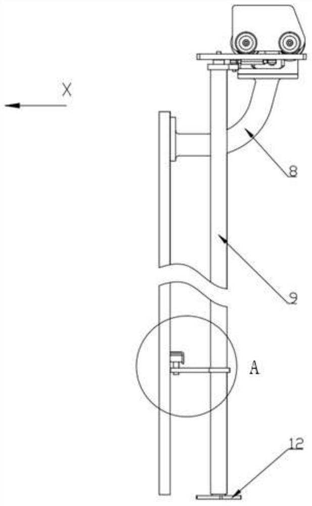 Synchronous door moving mechanism of drive-by-wire automatic vehicle door