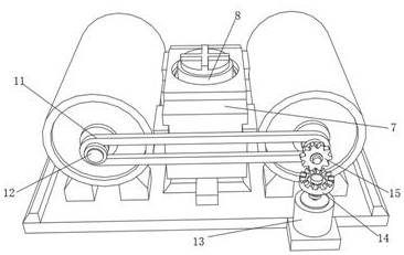 Production process of down-like non-glue cotton