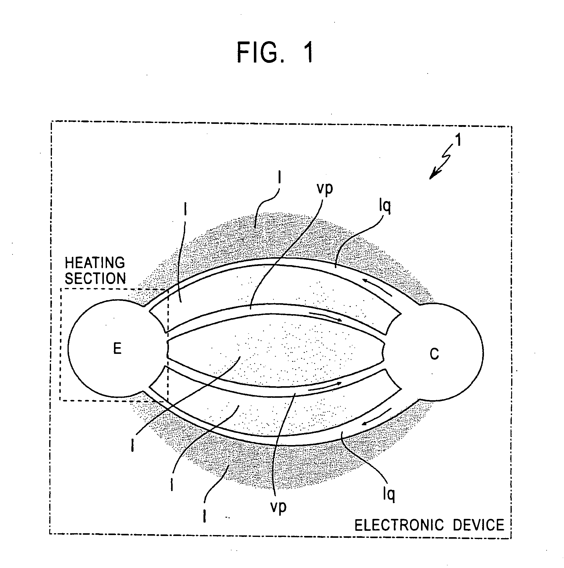 Heat transport device and electronic device