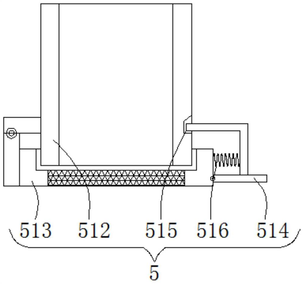 Raw material selecting device based on sesame seed candy production