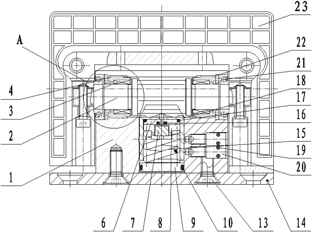 A glass clamp with adjustable automatic door closing speed