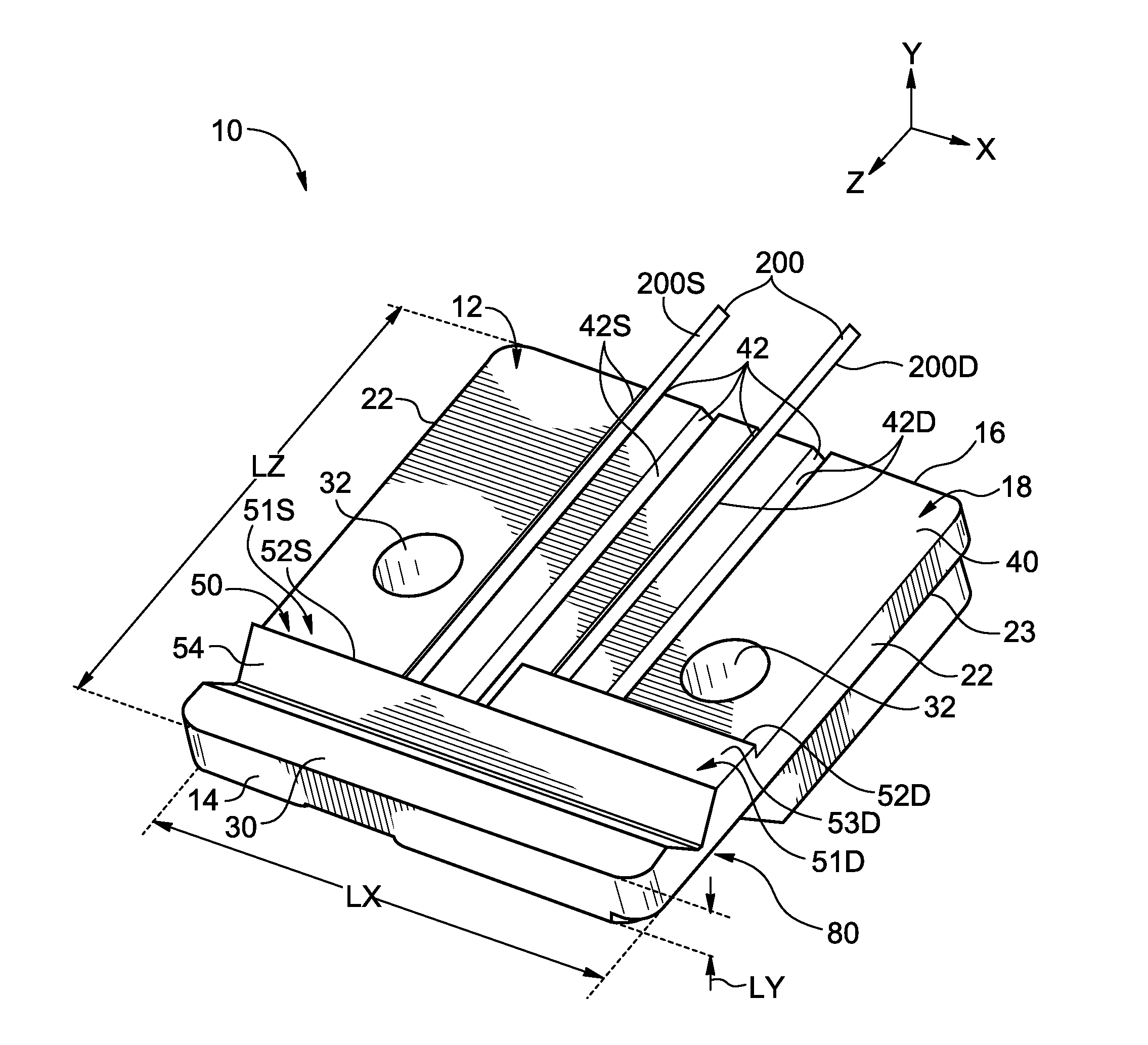 Total-internal-reflection fiber optic interface modules with different optical paths and assemblies using same