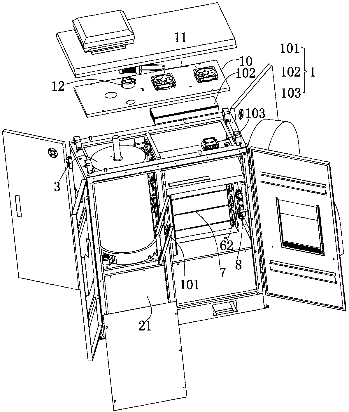 A methanol-water reforming hydrogen production generator for communication base stations