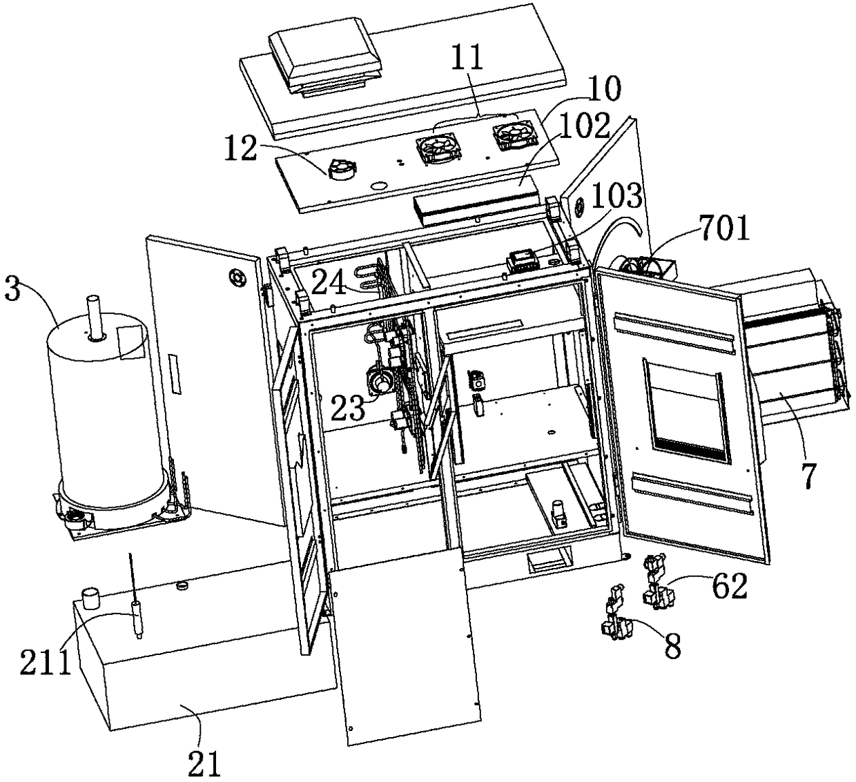 A methanol-water reforming hydrogen production generator for communication base stations