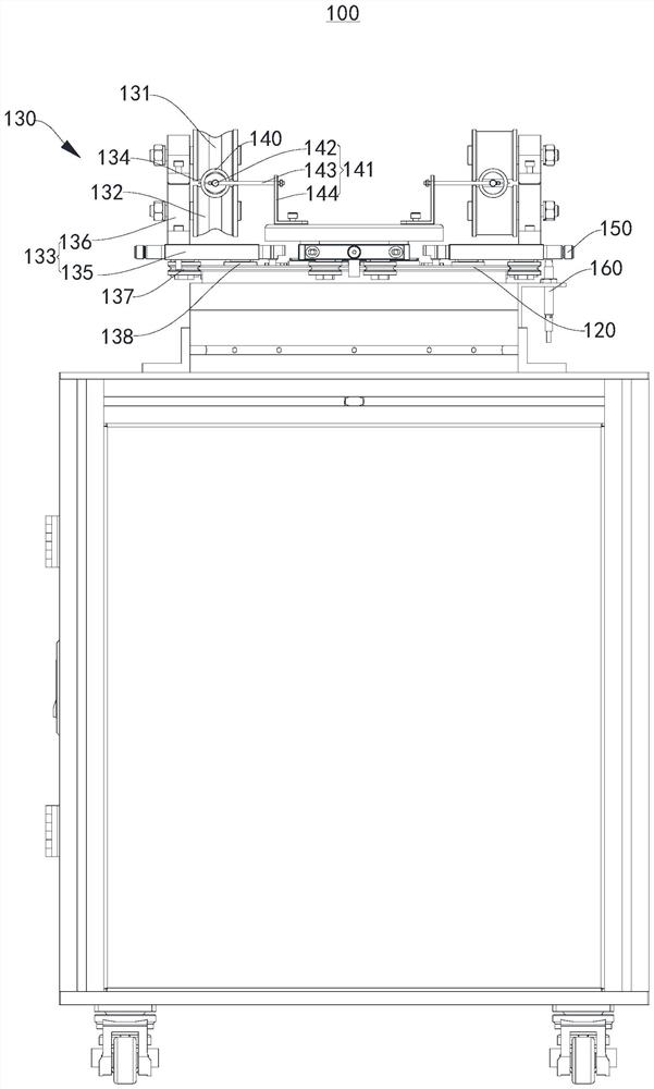 Human body natural orifice motion simulation device and method