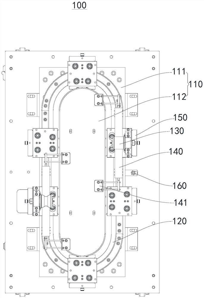 Human body natural orifice motion simulation device and method