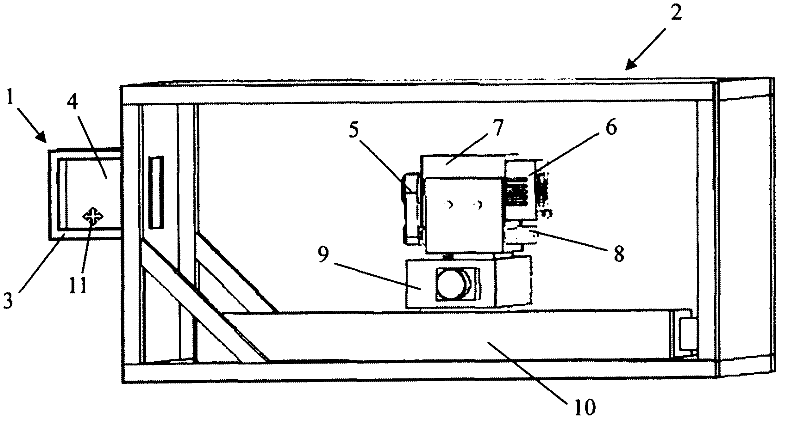 High-speed neutron photographing device