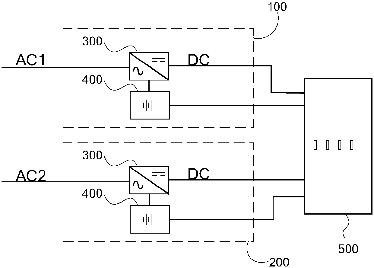 Distributed uninterruptible power supply system