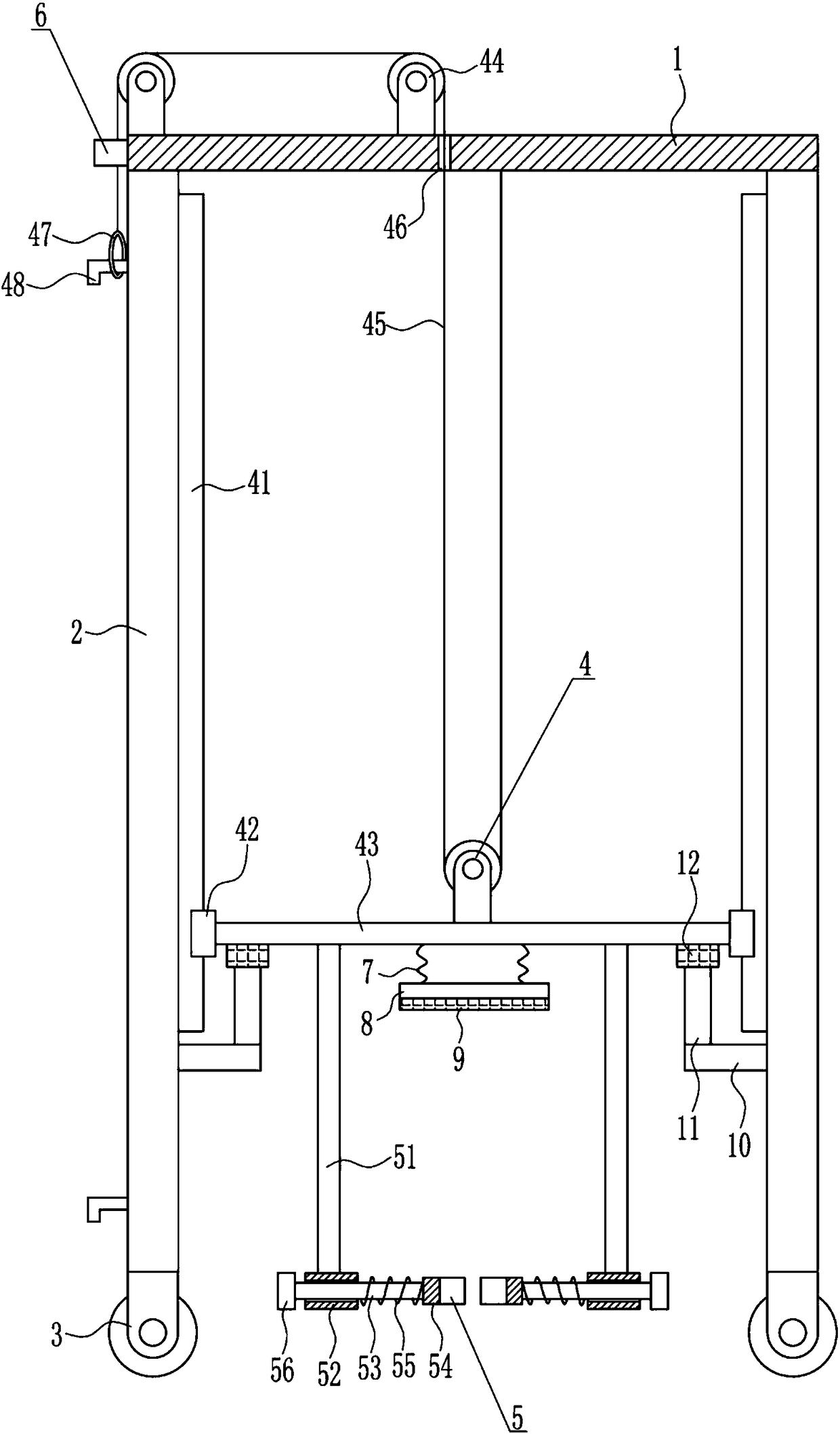 Barreled water placing device for water dispenser