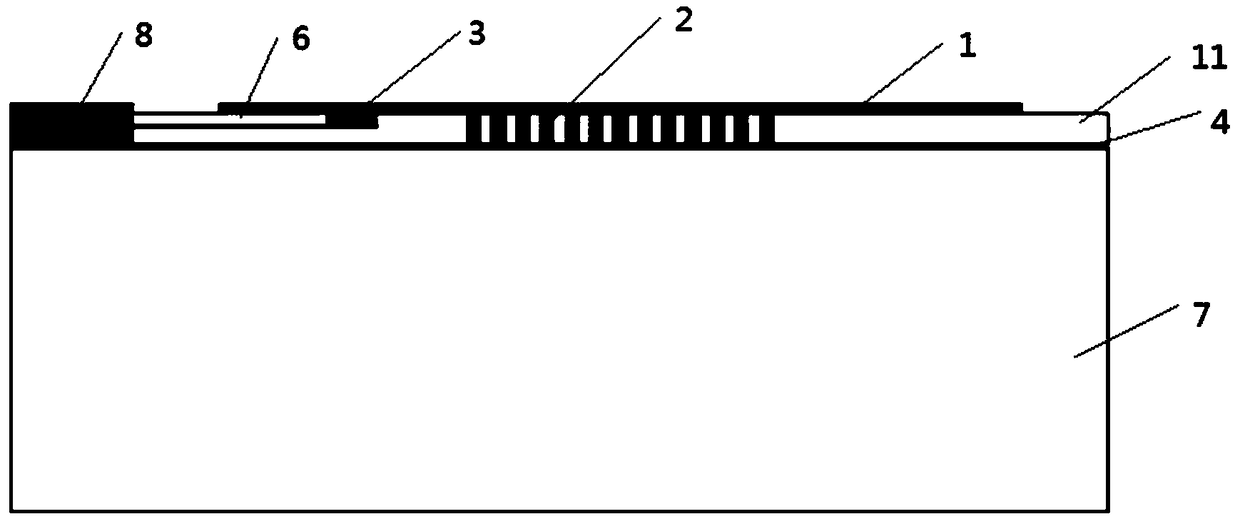 Structure for realizing the nested connection of an antenna and a circuit