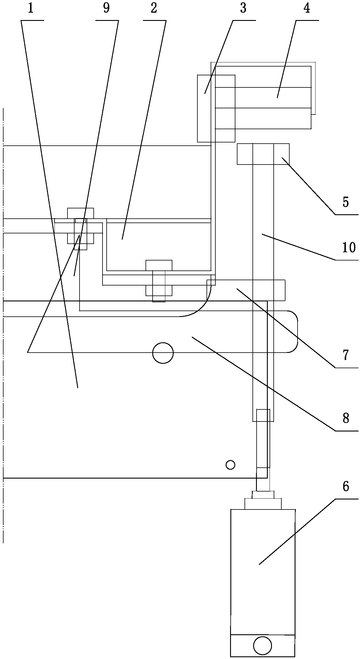 Parking board charging device for three-dimensional parking garage