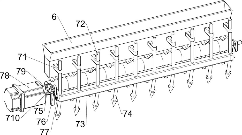 Agricultural automatic corn seeding device
