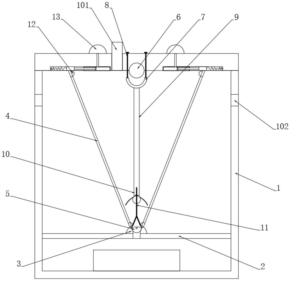 A self-shaking and shedding cleaning filter device for waste gas dust treatment