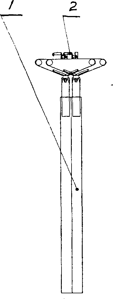 Structure for suspending filter plate and suspending style thereof