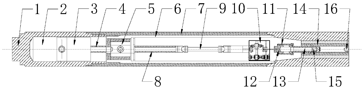 A continuous pressurized electro-hydraulic bridge plug setting tool driven by a gear train