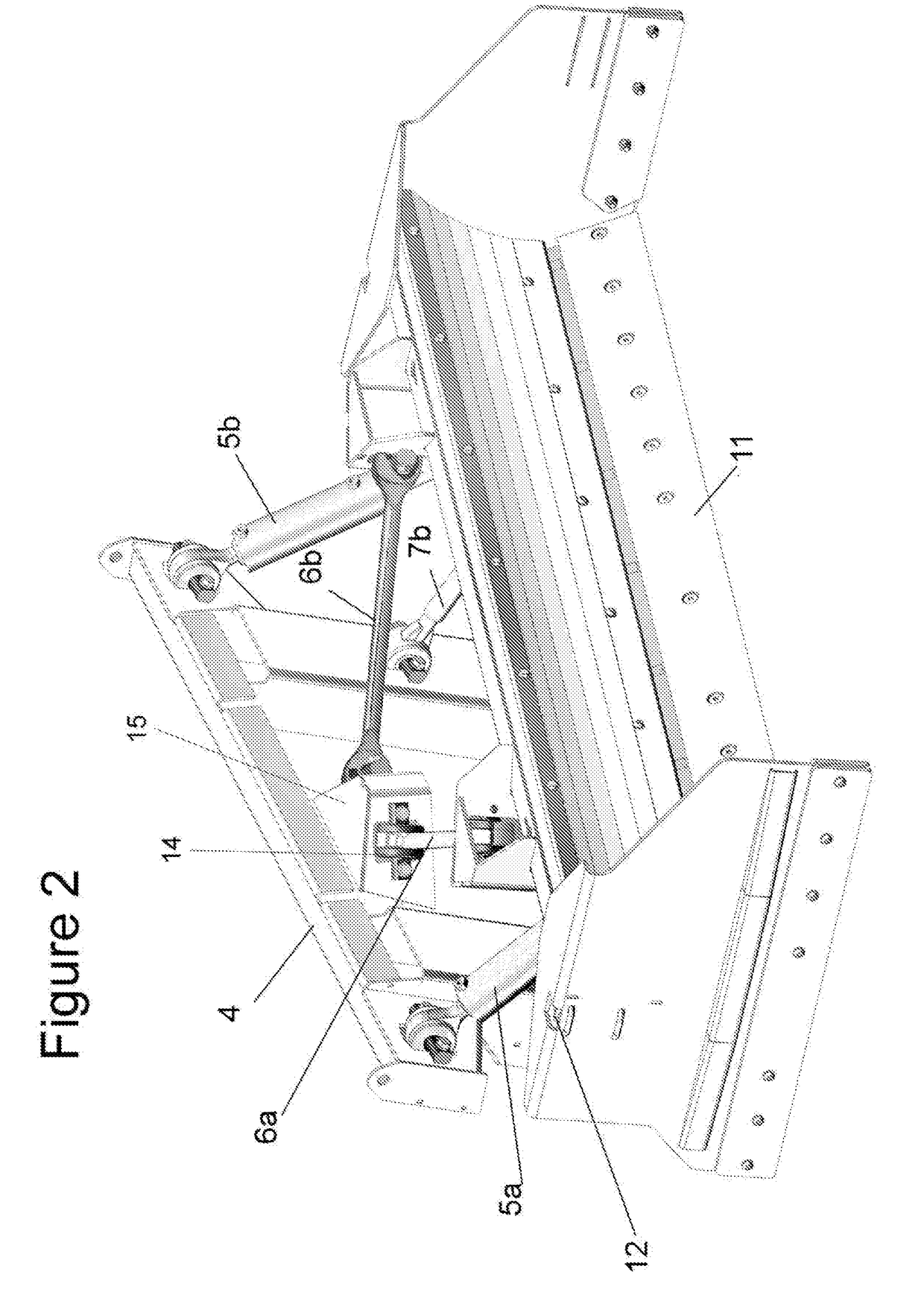 Blade levelling apparatus and mounting system