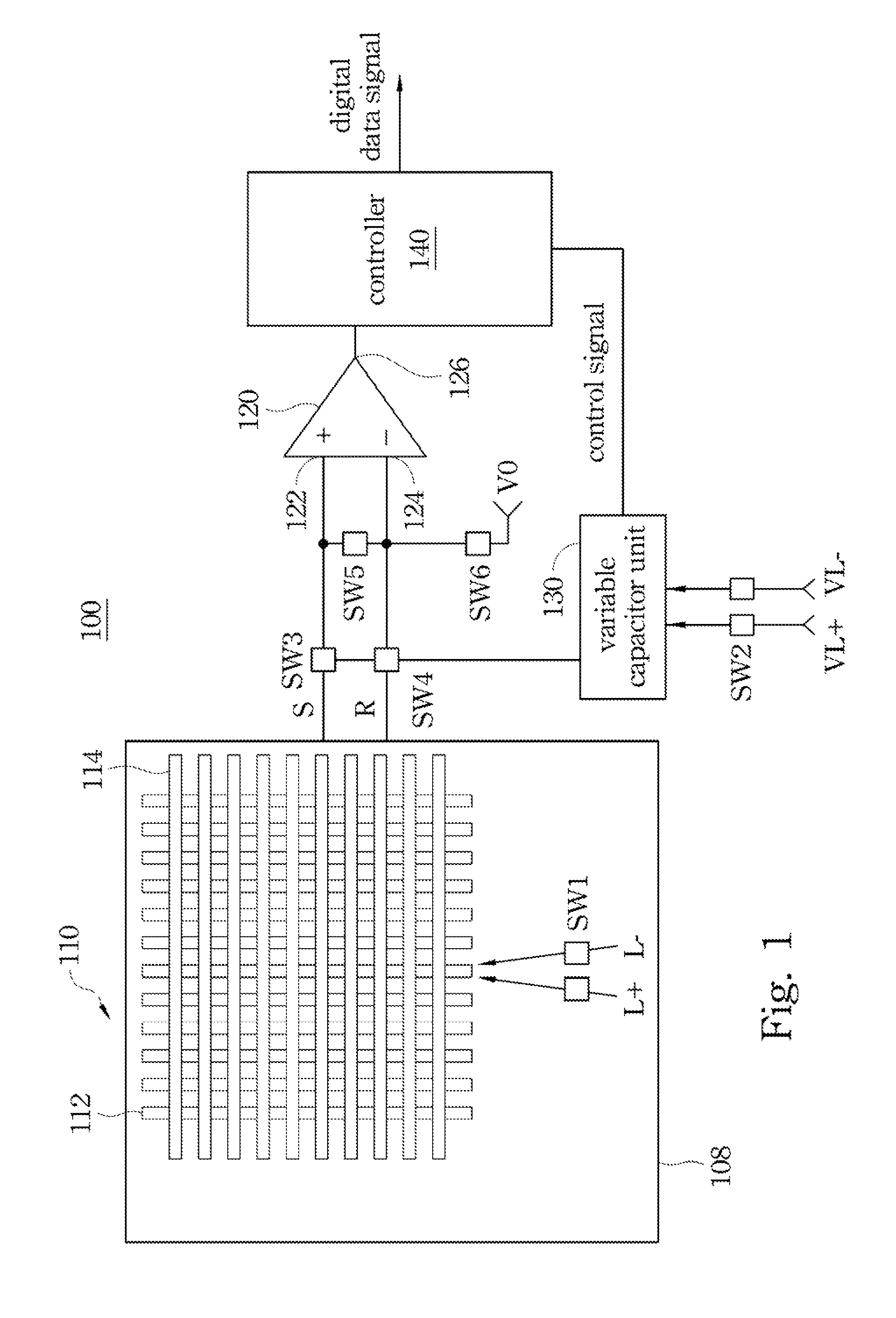 Touch sensing device