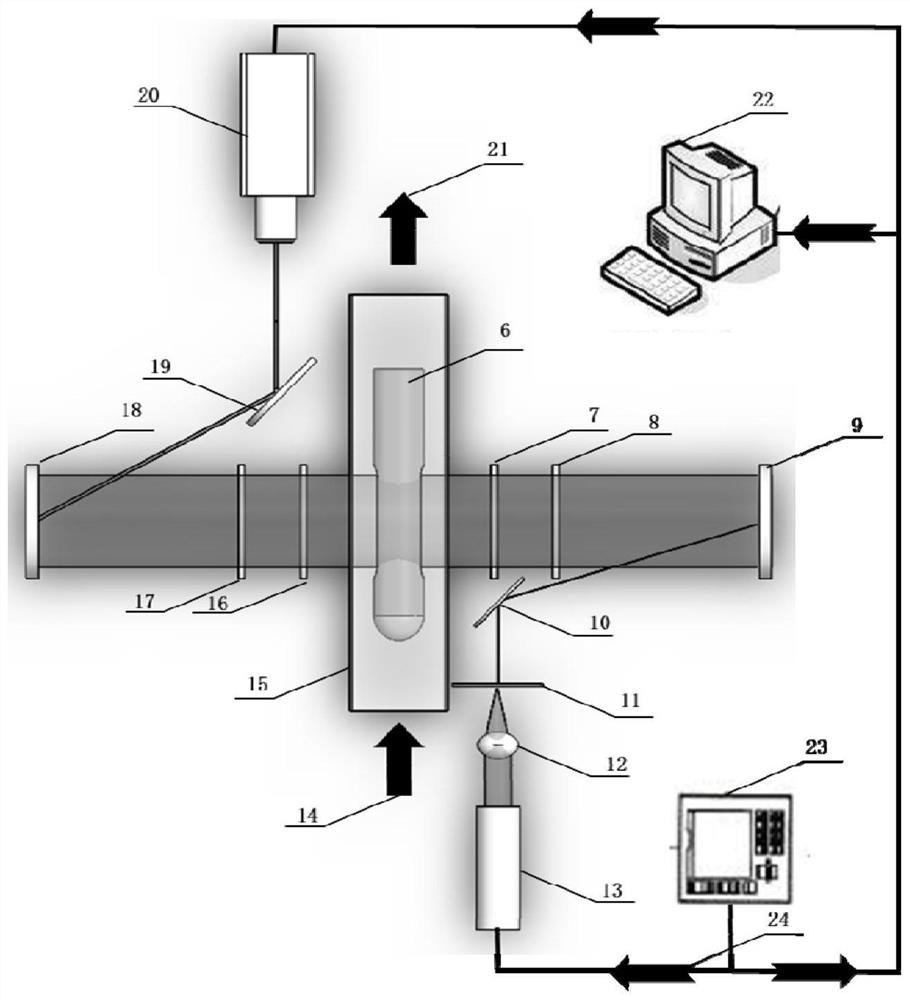 Underwater vehicle structure internal stress wave dynamic display system and method