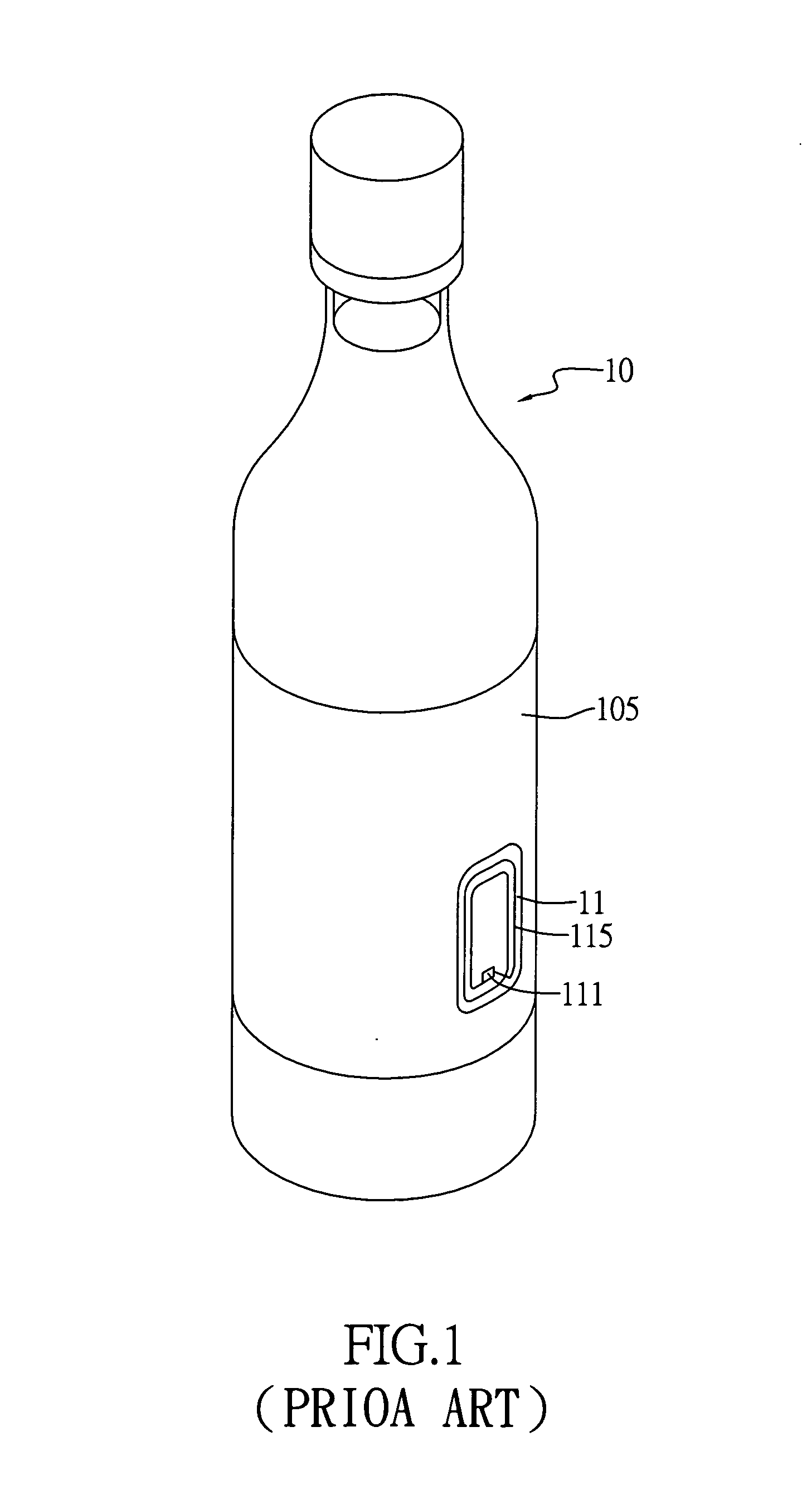 Anti-counterfeiting apparatus capable of remote identifying