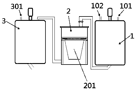 Dithiosalicylic acid refining device and process