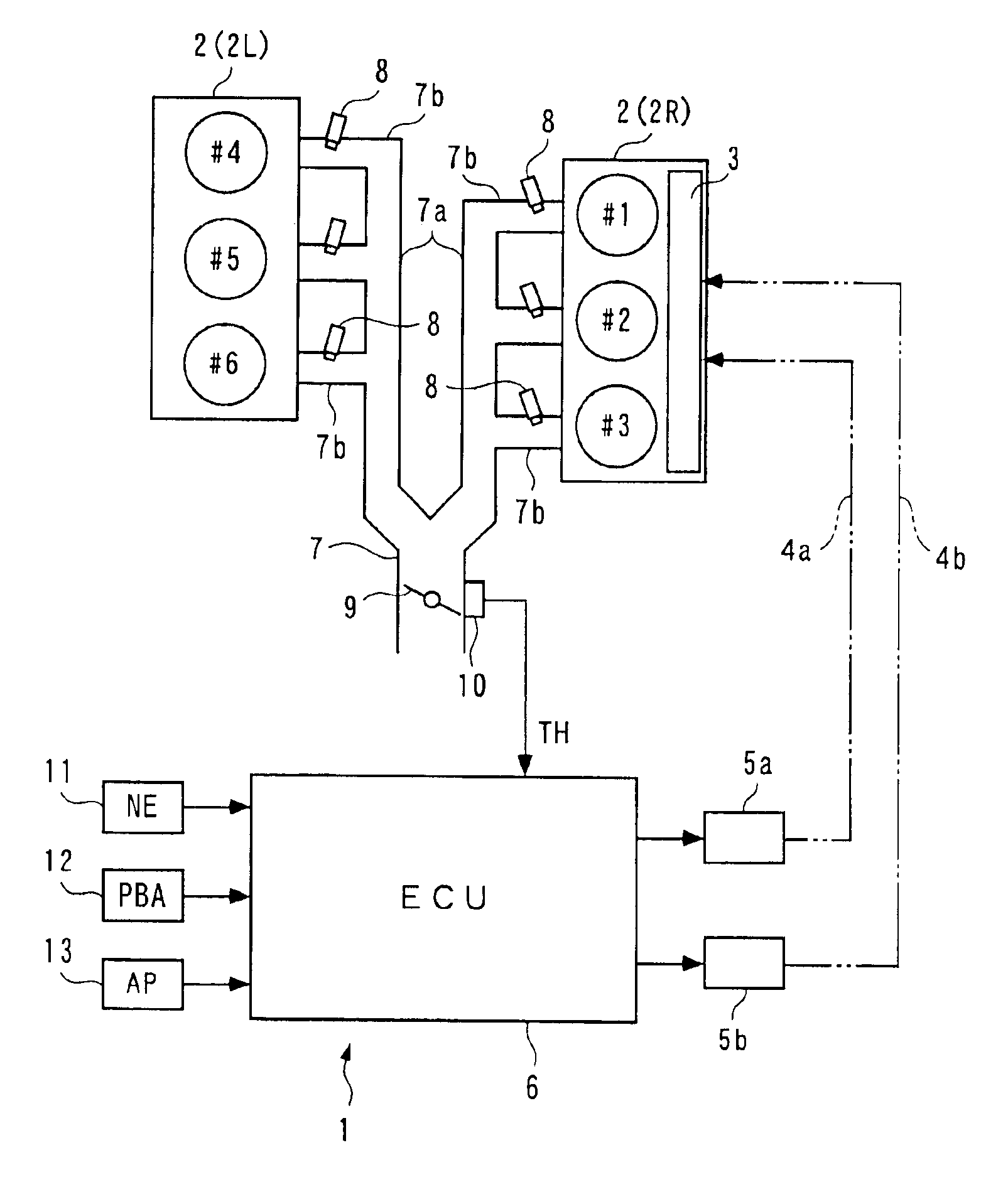Ignition timing control system and method for variable-cylinder internal combustion engine as well as engine control unit