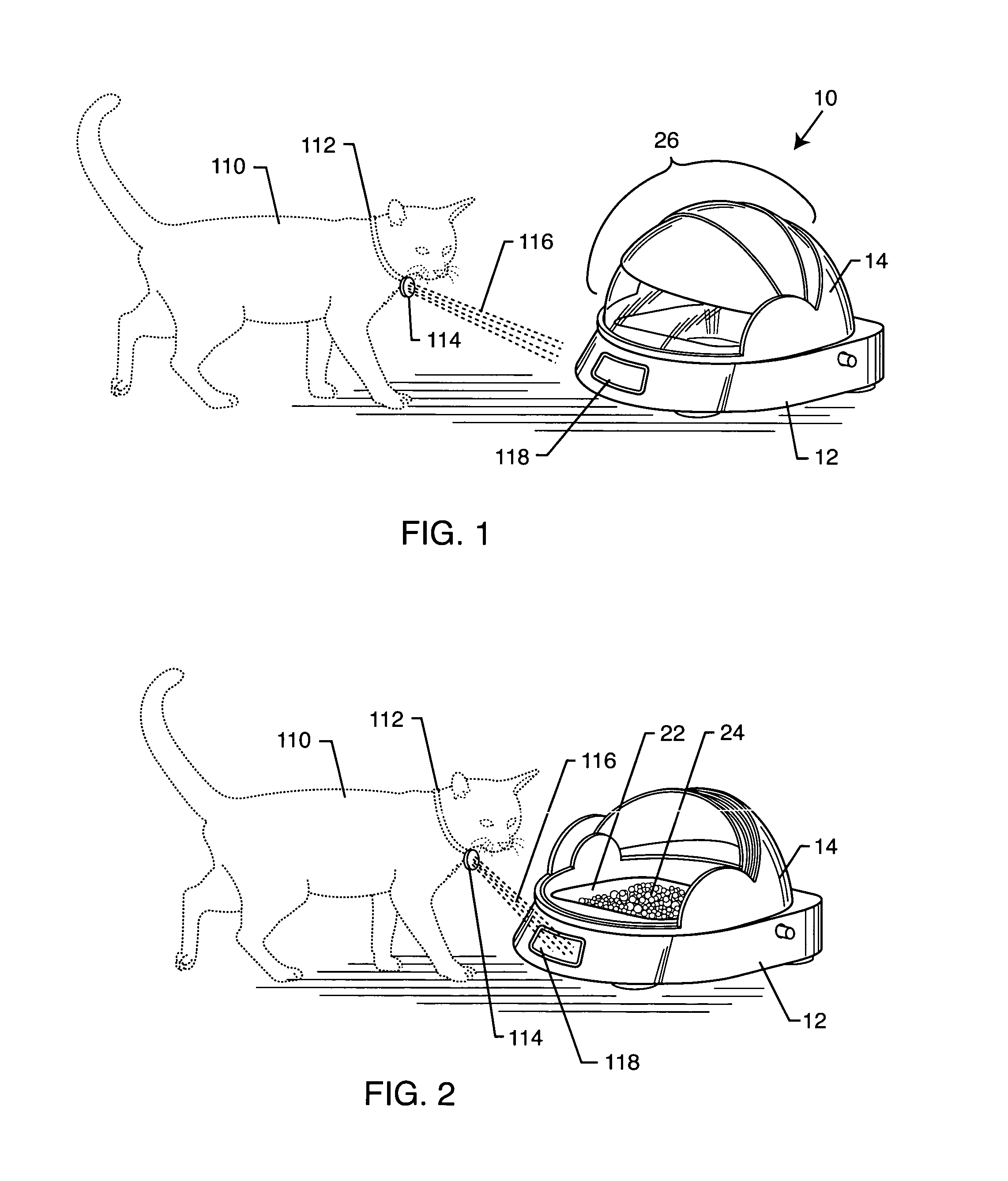 System and method for providing selective access to animal food