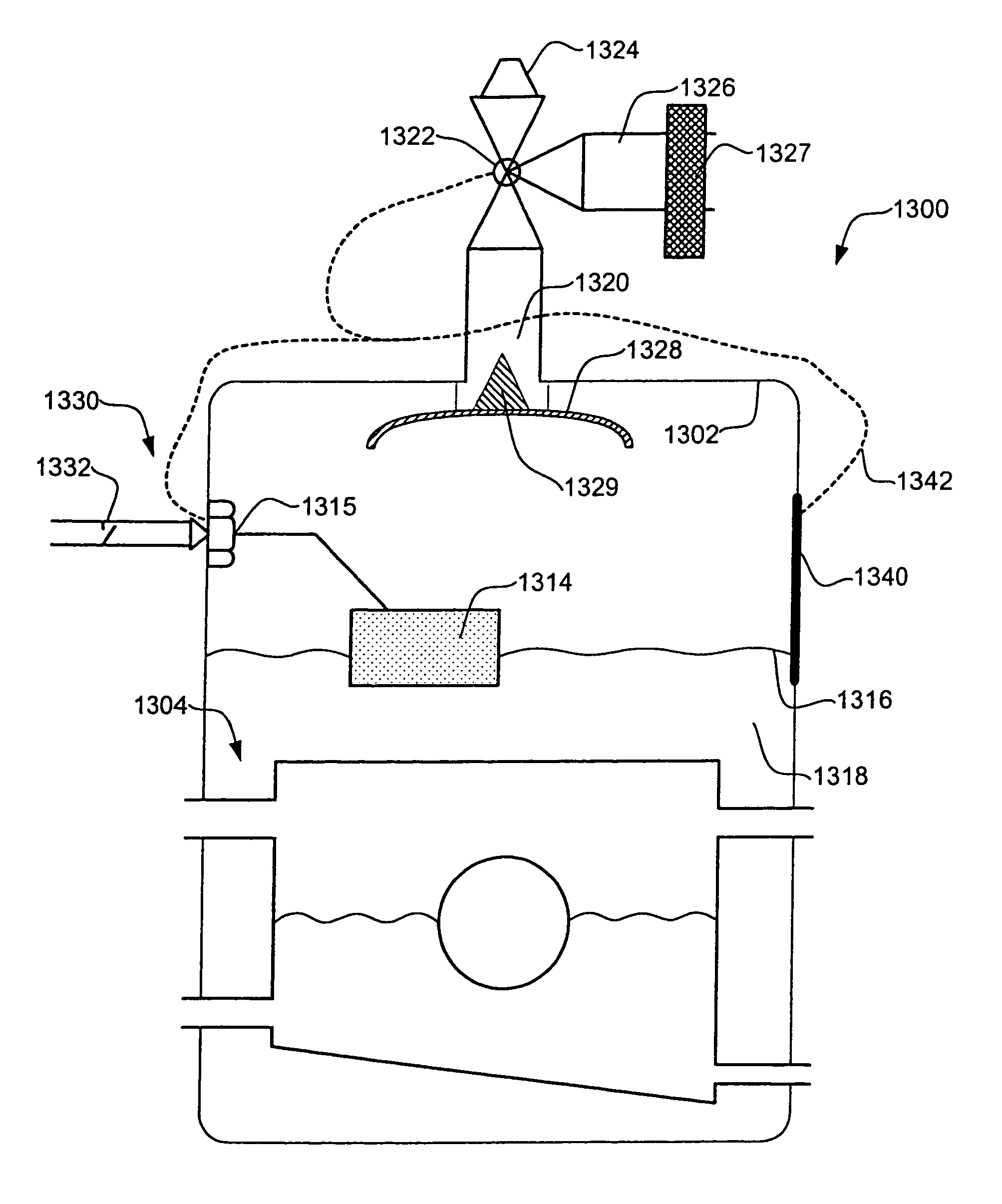 Pump system with vacuum source