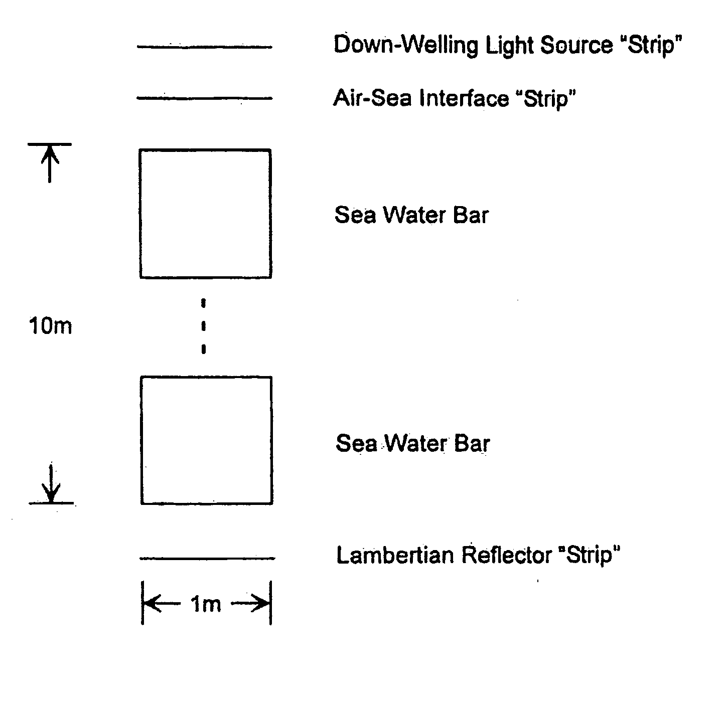 Method and program product for determining a radiance field in an optical environment