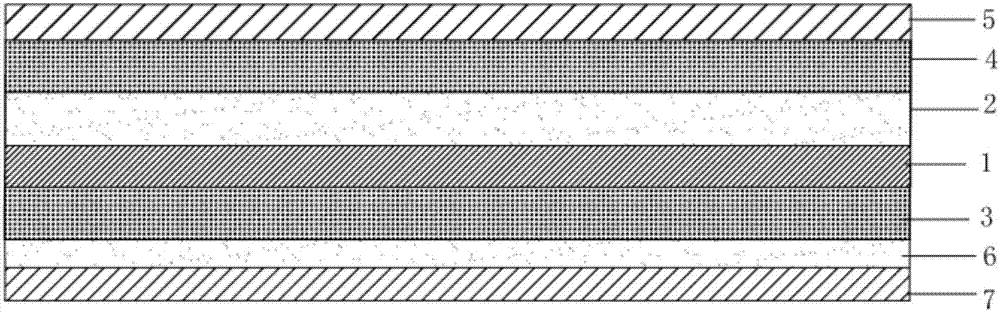 Waterproof coiled material with sterilizing effect and preparation method thereof