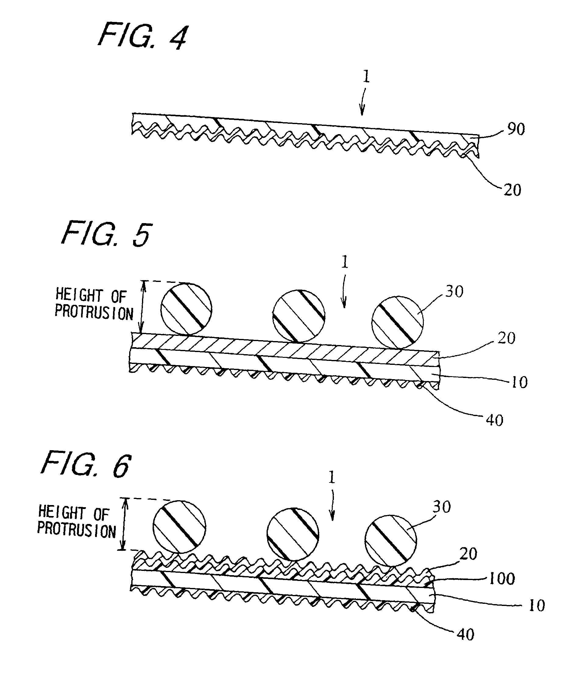 Reflector, sidelight type backlighting apparatus and reflector substrate