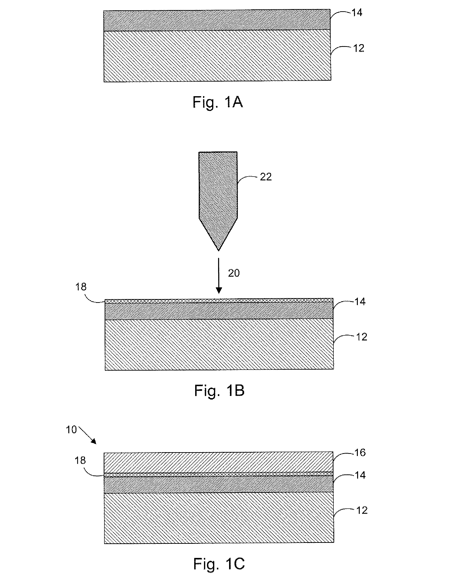 Method for forming a protective coating with enhanced adhesion between layers